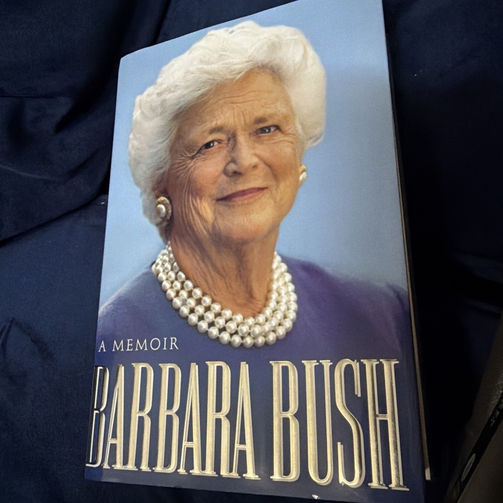 Barbara Bush, A Memoir, Signed Book
